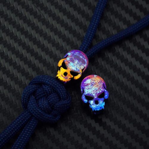 IMG_1098.jpg Wheel bone burning titanium pendant, knife bracelet, umbrella rope, accessories